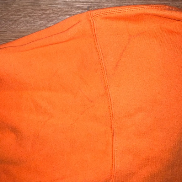 Miami Dolphins Vintage Reebok Hoodie Orange - Picture 5 of 5